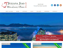 Tablet Screenshot of julianajiao.com